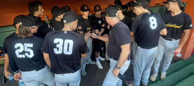 U18-Baseball-Nationalmannschaft erreicht Viertelfinale beim DIBAT